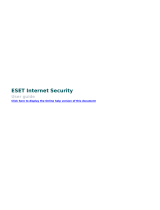 ESET Internet Security 14 Bruksanvisning