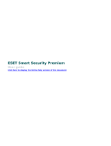 ESET Smart Security Premium 14 Bruksanvisning