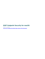 ESET Endpoint Security for macOS 6.10 Bruksanvisning