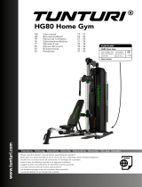 Tunturi HG80 Home Gym Bruksanvisning