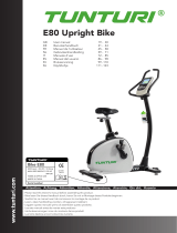 Tunturi E80 Upright Bike Bruksanvisning