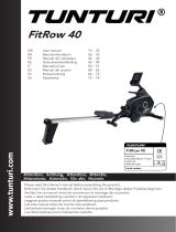 Tunturi FitRow 40 Rower Bruksanvisning