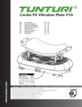 Tunturi Cardio Fit Vibration Plate V10 Bruksanvisning