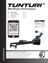 Tunturi R60 Rower Machine Performance Användarmanual