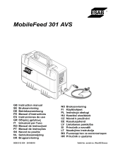 ESAB MobileFeed 301 AVS Användarmanual