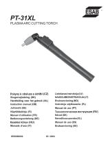 ESAB PT-31XL Plasma Arc Cutting Torch Användarmanual