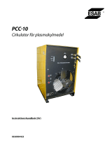 ESAB PCC-10 Plasma Coolant Circulator Användarmanual