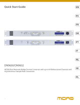 Klark Teknik DN9650 Snabbstartsguide