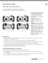 Klark Teknik DW 20R Snabbstartsguide