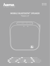 Hama 00173194 Mobile Bluetooth Speaker Pocket 2.0 Bruksanvisning