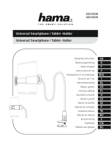 Hama 00210538 Universal Smartphone- Tablet- Holder Bruksanvisning
