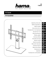 Hama 00118094 TV Stand Bruksanvisning