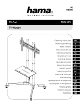 Hama 00118098 Trolley TV Cart Bruksanvisning