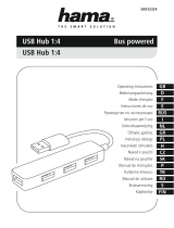 Hama 00012324 Bruksanvisning