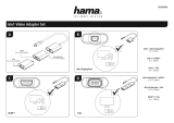 Hama 00200306 6 in 1 Video Adapter Set Bruksanvisning