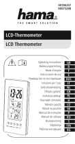 Hama 00186357 LCD Thermometer Bruksanvisning