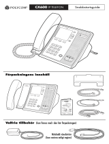 Poly CX600 Snabbstartsguide