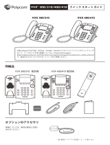 Poly VVX 401/411 Snabbstartsguide