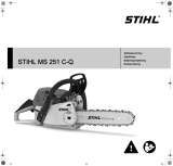 STIHL MS 251 C-Q Användarmanual