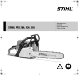 STIHL MS 210, 230, 250 Användarmanual