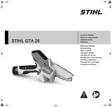STIHL GTA 26 Användarmanual