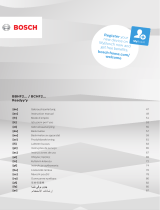 Bosch BCHF220GAU/01 Bruksanvisningar