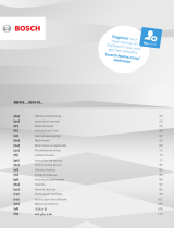 Bosch BCH3PT25AU/01 Användarmanual
