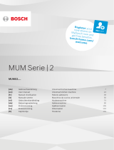 Bosch MUMS2EB01/01 Bruksanvisningar