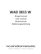 ScanDomestic WAD 3815 W Användarmanual