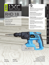 Cotech RHD 18 DZC-003 Användarmanual