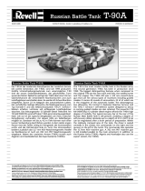 Revell Russian Battle Tank T-90A Assembly Manual