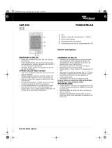 Whirlpool AKR 026/IX Program Chart