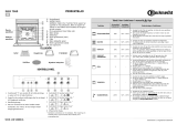 Bauknecht ELZA 7960 IN Program Chart