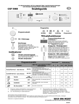 Bauknecht GSF 5988 WS Program Chart