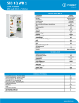 Indesit SI8 1Q WD 1 Product data sheet