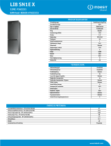 Indesit LI8 SN1E X Product data sheet