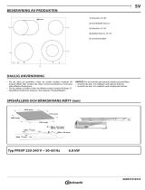 Bauknecht CHR 3462 IN Program Chart