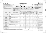 Bauknecht WAK 9465 BK Program Chart