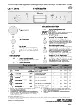 Whirlpool GSFH 1698 EX WS Program Chart