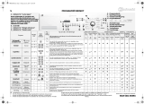 Bauknecht WAE 7000 BK Program Chart