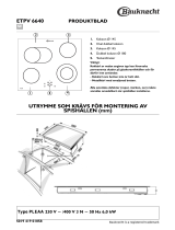 Bauknecht ETPV 6640 IN Program Chart