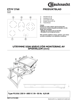 Bauknecht ETVV 5760/IN Program Chart