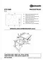 Bauknecht ETPI 5640 IN Program Chart