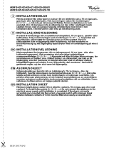 Whirlpool AKR 619 WH Program Chart