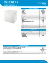 Indesit OS 1A 200 H 2 NEL Data Sheet