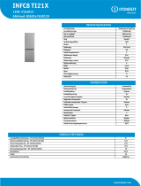 Indesit INFC8 TI21X Product data sheet