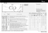 Whirlpool AWT 4081/1 Program Chart