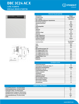 Indesit DBC 3C24 AC X Product data sheet