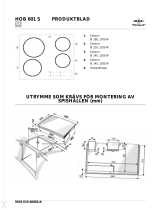 IKEA HOB 601 S Program Chart