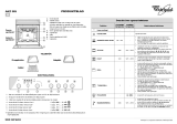 Whirlpool AKZ 501 IX Program Chart